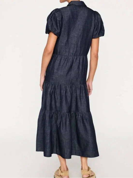 Brochu Walker The Havana Indigo Dress, size M - Picture 2 of 7